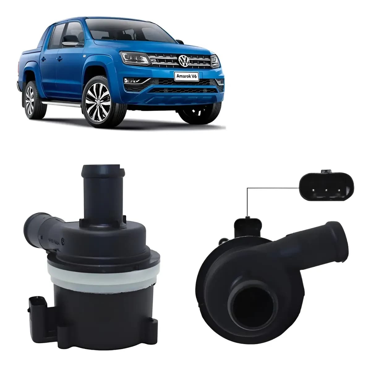 Bomba de agua auxiliar AFTERMARKET, referencia IMP25D19AL292
