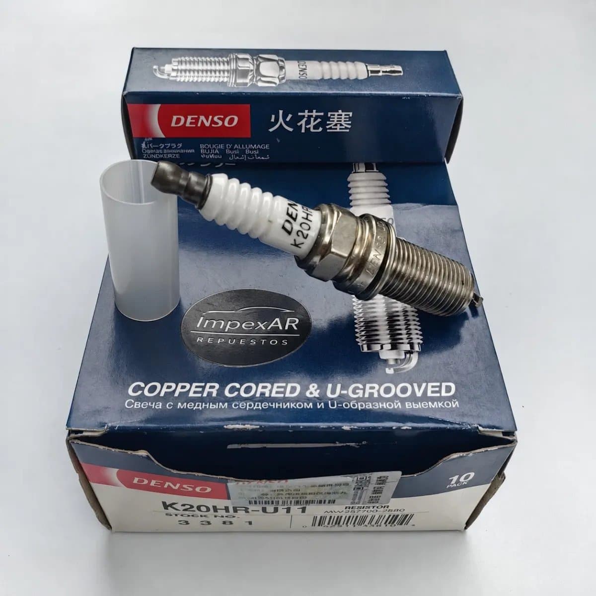 Bujía de encendido Denso, referencia IMP26Y25DE316